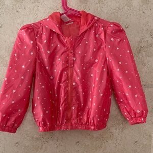 Route 66 Pink Starry Raincoat for Kids